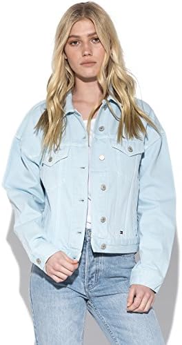 tommy jeans 90's girlfriend trucker jacket