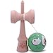 Kaleb Kendama with Green Sour Face Ball and Extra String