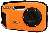Coleman C9WP-O 20 MP Waterproof Digital Camera with Full 1080p HD Video (Orange)