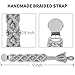 Handmade Pacifier Clip Baby Pacifier Holder for Boys and Girls, Teething Straps Unisex Design, Smoother Clip 100% Handmade Braided, 3 Pack, Easy to Use
