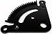 FLIP MFG. Steering Sector Gear & Pinion Kit Fits John Deere LA Series - 19 Tooth LA120, LA125, LA130, LA135, LA140, LA145, LA150