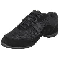 SANSHA Blitz 3 Dance Sneaker,Black,9 (8 M US Women