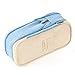 Aineeba Big Capacity Pencil Pen Case Office College School Large Storage High Capacity Bag Pouch Holder Box Organizer (Light Blue)