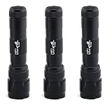 UltraFire wf-502b Flashlight Tactical Flashlight 1000 Lumens Emergency Powerful Flashlights 5 Modes Heavy Duty Flashlight 18650 Flashlight Waterproof 502b Torch 3 Pack