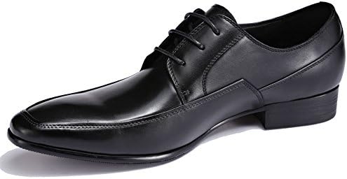 Eforcy Genunie Cowhide Leather Shoes Casual Business Shoes Mens brand Pointed Toe Shoes