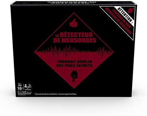 Le Detecteur de Mensonges - Adults' Social Game - Apero Game - French Version, Multicolored