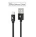 LAX iPhone Charger Lightning Cable - MFi Certified Durable Braided Apple Lightning USB Cord for iPhone 11/11 Pro Max/XS Max/X/iPad, iPod & More