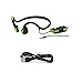 Open Ear Bone Conduction Headphones, Sports Headphone With Waterproof Sweatproof and Noise Reduction Microphone for iPhone/ Android/ MP3/ MP4 (Green)