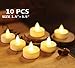 Flameless Candles, LED Tea Light Candles with Battery Operated for Wedding Party Festival Decoration Electric Tealight Candle, 20 Pack