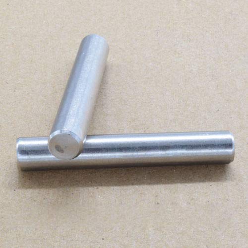 Ochoos 10pcs M3x(5/6/8/10/12/14/16/18/20mm Length) Column Cylindrical Dowel pin Rod Stainless Steel Cylinder pins dowels - (Diameter: M3, Length: 8mm)