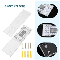 AUTSUPPL Crack Width Ruler Metric Measurements