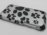 Dog Paw 2d Hard Snap-on Crystal Skin Case Cover Accessory for Ipod Touch 4th Generation 4g 4 8gb 32gb 64gb by Electromaster