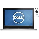 Dell 13.3" 2-in-1 Full HD Touchscreen Flagship Laptop, Intel Core i7-6500U Processor, 8GB RAM, 256GB SSD, Backlit Keyboard, 11-hour Battery Life, Windows 10