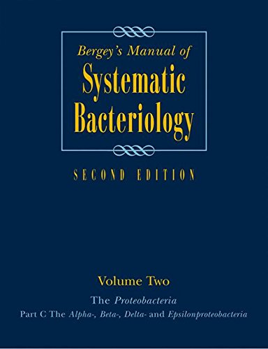 Read Bergey's Manual® of Systematic Bacteriology: Volume 2: The Proteobacteria, Part B: The Gammaproteob [P.P.T]