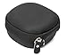 Matte Black Protective Case for Bose SoundLink Micro Bluetooth Speaker, Best Color and Shape Matching, Featured Secure and Easy Pulling Out Strap Design, Mesh Pocket for Cable and accessorie
