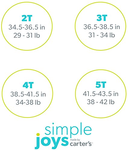 3 Simple+Joys+Carters+Toddler+Pajamas