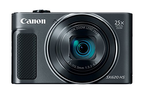 Canon-PowerShot-SX620-HS-Digital-Camera-Black-25x-Optical-Zoom-32GB-SD-Spare-Battery-Complete-DigitalAndMore-Free-Accessory-Bundle