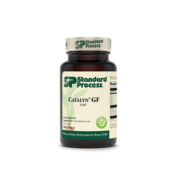 Standard Process Catalyn GF - Gluten-Free Foundational Support for General Wellbeing with Vitamin D, Vitamin C, Vitamin…