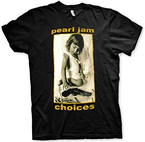 Tee ShackCrayons Eddie Vedder Ten Vs Vitalogy Official Tee T-Shirt Mens Unisex (X-Large) Black