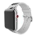 MITERV Compatible with Apple Watch Band 38mm 40mm Soft Silicone Replacement Band for Apple Watch Series 4 Series 3 Series 2 Series 1 (Camo gray-38mm, for 38mm Apple Watch)