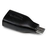 StarTech.com OTG  Micro USB Male OTG to USB Female Adapter, Black (UUSBOTGADAP)