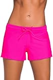 Happy Sailed Women Swimsuit Tankini Bottom Board Shorts