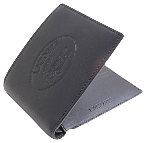 Lacoste Mens Small Billfold Wallet Black Desertcart Seychelles