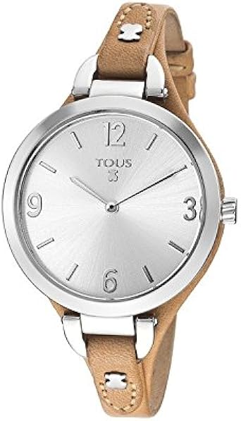 TOUS BOHEME CORREA CAMEL. ACERO-ESF PLAT: Amazon.es: Relojes