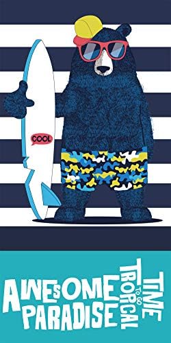 HAPEE Microfiber Beach Towels Overlarge XL 67x35in for Sports, Travel,Swim,Pool- Quick Dry Super Absorbent Lightweight