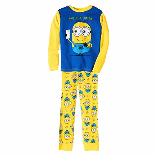 Despicable Me 3 No Selfie Control Boys Thermal Underwear Set (10)