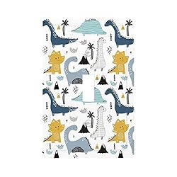 Cute Funny Kids Boys Dinosaur Animal 1 Gang Wall