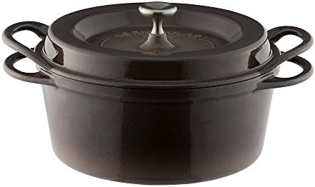 Amazon バーミキュラ オーブンポットラウンド 22cm 無水 ホーロー鍋 専用レシピブック付 パールブラウン Br 両手鍋 オンライン通販