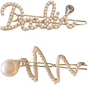 Amazon Migogo パール ヘアピン パールヘアピン ヘアクリップ 2枚セット お姫様 髪飾り ヘアアクセサリー 髪留め かわいい パール風 結婚式 卒業式 入学式 パーティ ピン コーム 通販