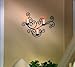 Candle Impressions Modern Bronze Scroll Candle Holder with 3 Real Wax Flameless Candles