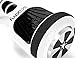Scoovy Protective Replacement Bumper in 8 Colors for Hoverboard / 2 Wheel Self Balancing Scooter - One Pair (Onyx Black)