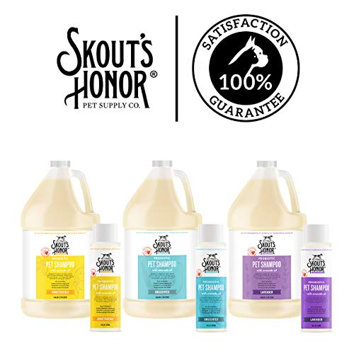 SKOUT'S HONOR: Probiotic Pet Shampoo - for Naturally Balanced and Healthier Looking Skin and Coat