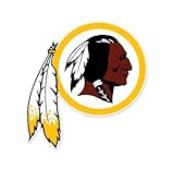 Washington Redskins NFL car bumper sticker decal (5