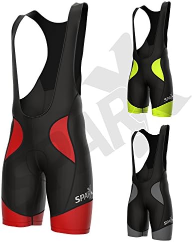 Sparx SportsSparx Men Cycling Bib Shorts Bicycle Bike Racing Bibs Short Padded