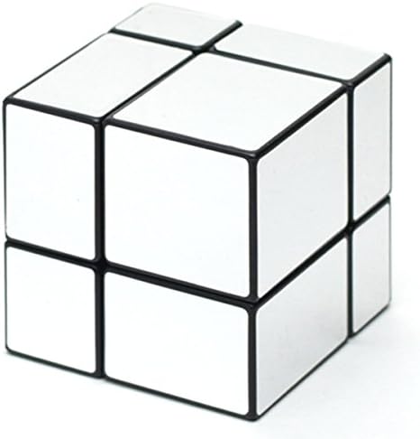 FangGe 2x2x2 Mirror Silver Puzzle Bump Cube Twisty Toy 2x2