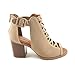 Soda Womens Fashion Aran Open Toe Heel Sandal