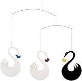 Flensted Mobiles Swan Fantasy Hanging Mobile - 14 Inches Cardboard