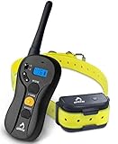 PATPET p-collar610 Blind Operation Dog shock collar - Rechargeable and Waterproof 660yd E-Collar with Separate Shock,Vibration and Breed Buttons