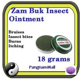Zam-buk 18g Herbal Medicated Ointment Green Balm Relief Pain Bruise Burn Itch