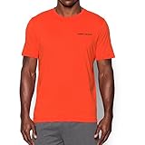 Under Armour Men's Charged Cotton T-Shirt, Dark Orange/Graphite, XX-Large