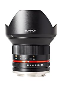 Image of Rokinon 12mm F2.0 NCS CS Ultra Wide Angle Lens for Fuji X Mount Digital Cameras (Black) (RK12M-FX) - Fixed