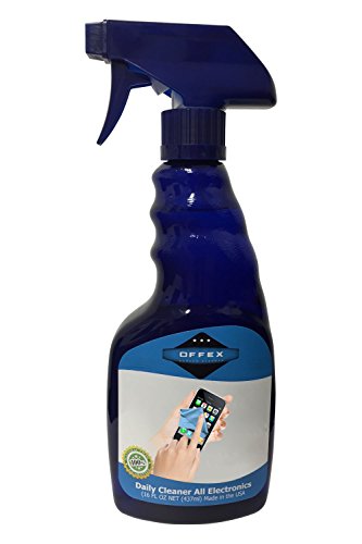 Offex Screen Cleaner Kit Includes 16 Oz Spray Bottle with Microfiber Cloth