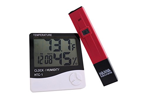 Joyous LLC Ph meter and Hygrometer Bundle