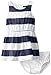 Nautica Girls' Chiffon Stripe Tank Dress