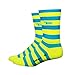 DeFeet Aireator Striper Cuff Socks
