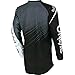 O'Neal 0008-106 Mens Element Racewear Jersey (Black/Gray, XX-Large)